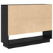 Bufet Stejar Negru 97 x 29 x 75 cm Lemn compozit - WALTI WALTI