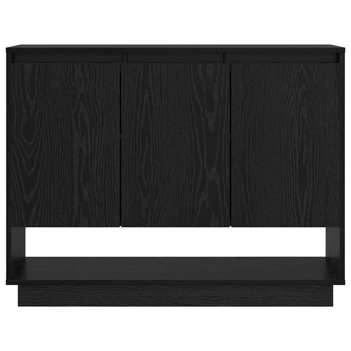 Bufet Stejar Negru 97 x 29 x 75 cm Lemn compozit - WALTI WALTI