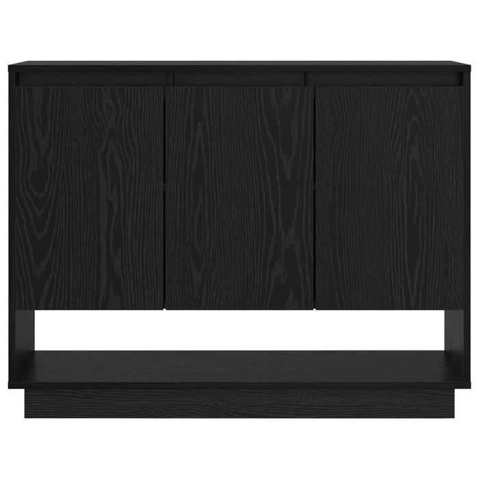 Bufet Stejar Negru 97 x 29 x 75 cm Lemn compozit - WALTI WALTI