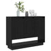 Bufet Stejar Negru 97 x 29 x 75 cm Lemn compozit - WALTI WALTI