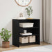 Bufet Negru 70 x 41 x 75 cm Lemn compozit - WALTI WALTI