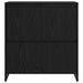 Bufet Stejar Negru 70 x 41 x 75 cm Lemn compozit - WALTI WALTI