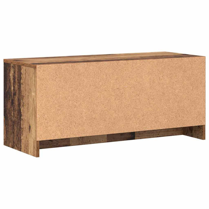 Set comodă TV Lemn Vechi 90 x 35 x 40 cm Lemn compozit - WALTI WALTI