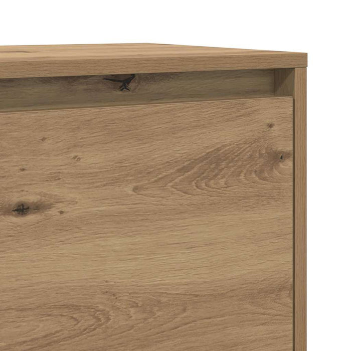 Set comodă TV Stejar Artizanal 90 x 35 x 40 cm Lemn compozit - WALTI WALTI