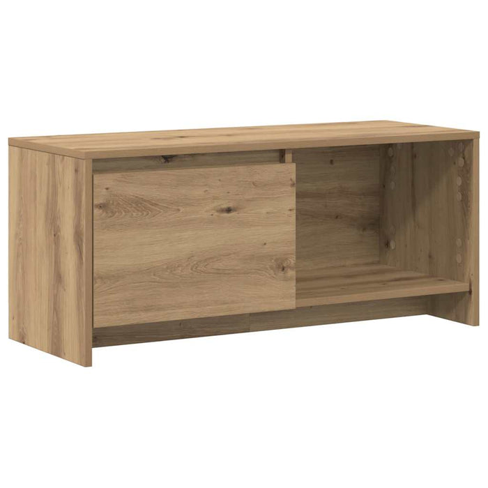 Set comodă TV Stejar Artizanal 90 x 35 x 40 cm Lemn compozit - WALTI WALTI