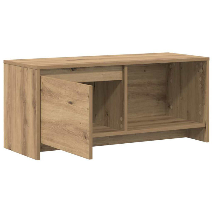 Set comodă TV Stejar Artizanal 90 x 35 x 40 cm Lemn compozit - WALTI WALTI