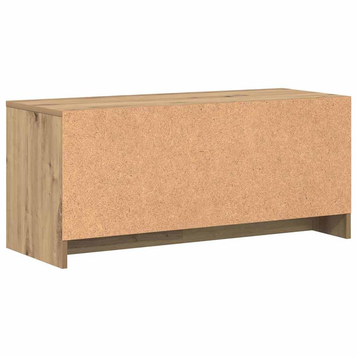 Set comodă TV Stejar Artizanal 90 x 35 x 40 cm Lemn compozit - WALTI WALTI
