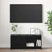 Set comodă TV Stejar Negru 90 x 35 x 40 cm Lemn compozit - WALTI WALTI