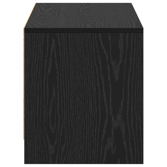 Set comodă TV Stejar Negru 90 x 35 x 40 cm Lemn compozit - WALTI WALTI