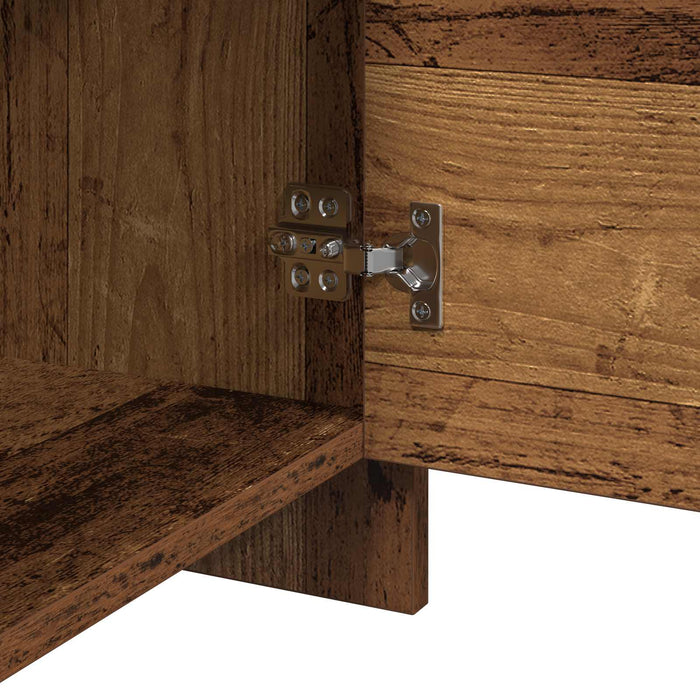 Dulap de noapte Lemn vechi 45 x 34 x 44,5 cm Lemn compozit - WALTI WALTI
