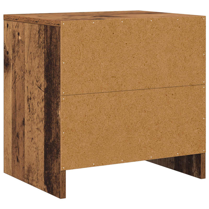 Dulap de noapte Lemn vechi 45 x 34 x 44,5 cm Lemn compozit - WALTI WALTI