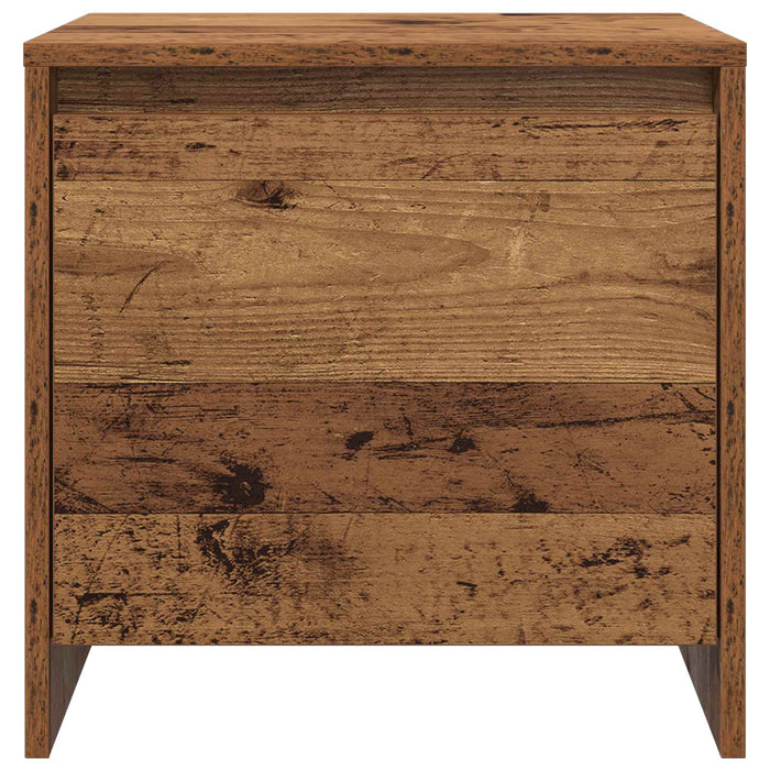 Dulap de noapte Lemn vechi 45 x 34 x 44,5 cm Lemn compozit - WALTI WALTI