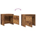 Dulap de noapte Lemn vechi 45 x 34 x 44,5 cm Lemn compozit - WALTI WALTI