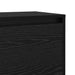 Dulap de noapte Stejar Negru 45 x 34 x 44,5 cm Lemn compozit - WALTI WALTI