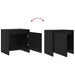Dulap de noapte Stejar Negru 45 x 34 x 44,5 cm Lemn compozit - WALTI WALTI