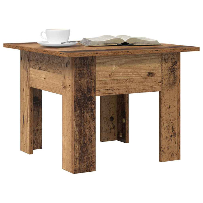 Masă de cafea Lemn vechi 55 x 55 x 42 cm Lemn compozit - WALTI WALTI