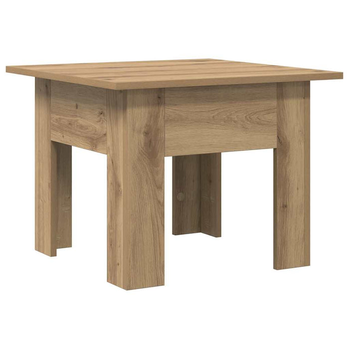 Masă de cafea Stejar Artizanal 55 x 55 x 42 cm Lemn compozit - WALTI WALTI