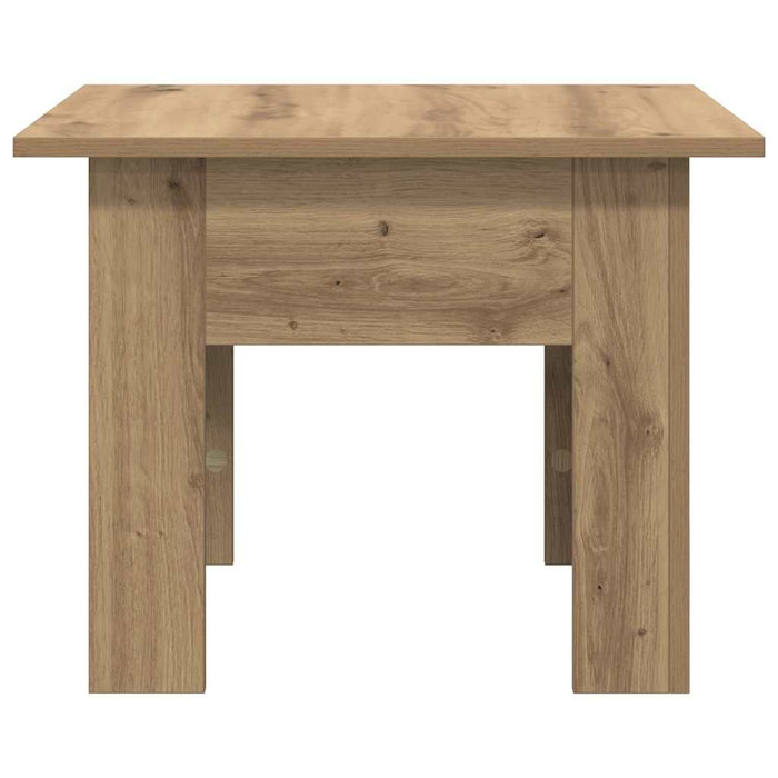 Masă de cafea Stejar Artizanal 55 x 55 x 42 cm Lemn compozit - WALTI WALTI