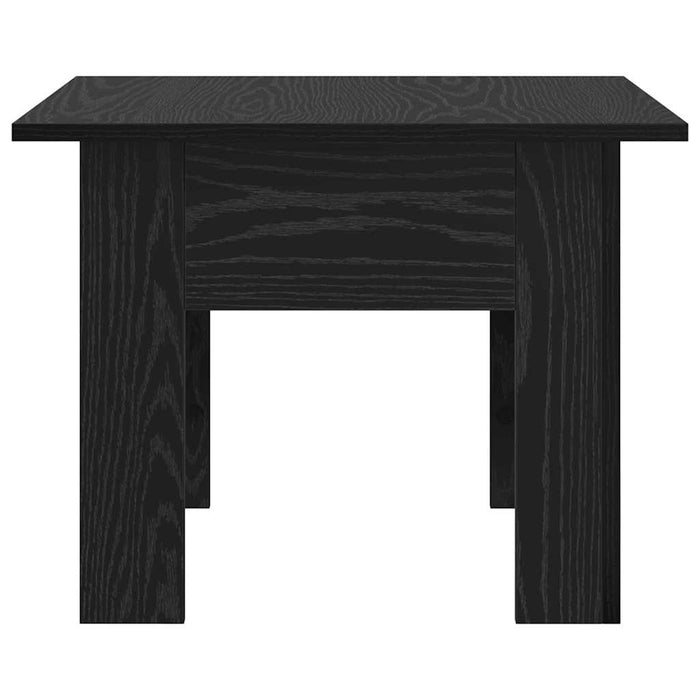 Masă de cafea Stejar Negru 55 x 55 x 42 cm Lemn compozit - WALTI WALTI