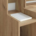 Birou cu raft stejar artizanal 97 x 45 x 90 cm Lemn compozit - WALTI WALTI