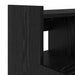Birou cu raft Stejar negru 97 x 45 x 90 cm Lemn compozit - WALTI WALTI