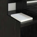 Birou cu raft Stejar negru 97 x 45 x 90 cm Lemn compozit - WALTI WALTI