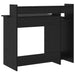Birou cu raft Stejar negru 97 x 45 x 90 cm Lemn compozit - WALTI WALTI