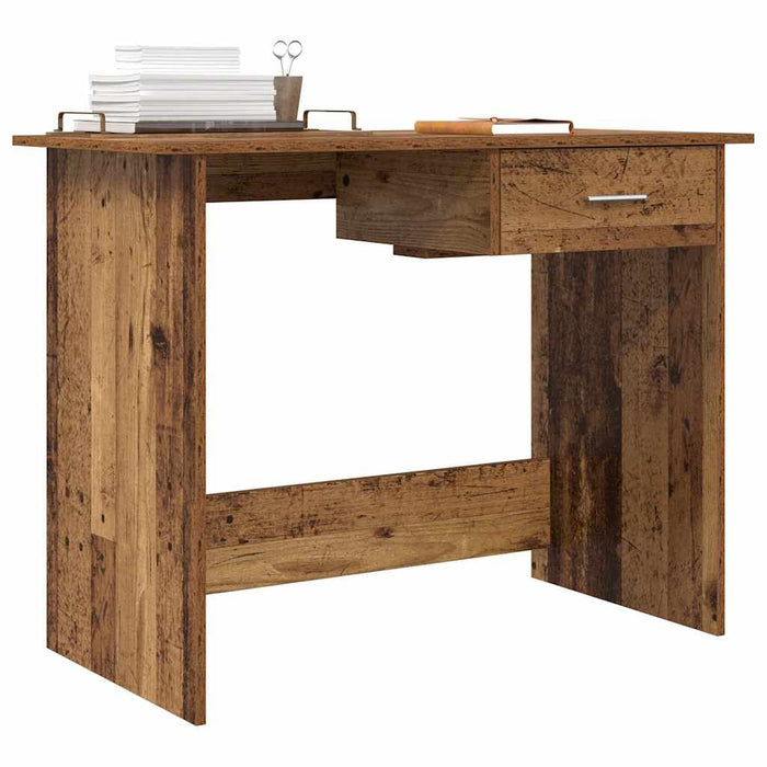 Birou Lemn vechi 100 x 50 x 76 cm Lemn compozit - WALTI WALTI