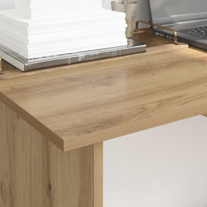 Birou Stejar Artizanal Lemn compozit 100 x 50 x 76 cm WALTI