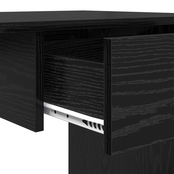 Birou cu sertar Stejar Negru 100 x 50 x 76 cm Lemn compozit - WALTI WALTI