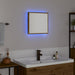 Oglindă de baie cu LED stejar artizanal 40 x 8.5 x 37 cm - WALTI WALTI