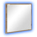 Oglindă de baie cu LED stejar artizanal 40 x 8.5 x 37 cm - WALTI WALTI