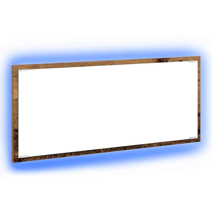 Oglindă Pe perete Lemn Vechi 90 x 8,5 x 37 cm Lemn compozit - WALTI WALTI