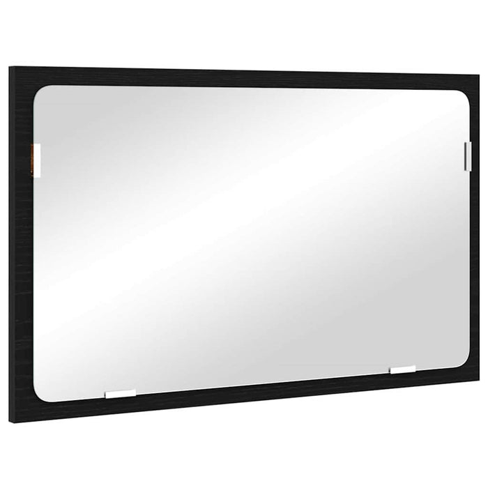 Set de mobilier pentru baie cu sertar 2 pcs Stejar Negru - WALTI WALTI