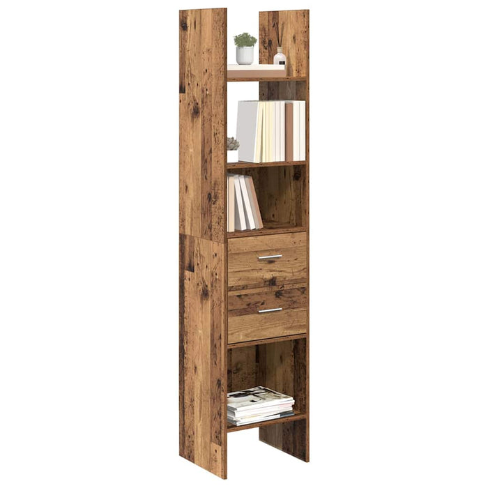 Dulap pentru cărți Lemn vechi 40 x 35 x 180 cm Lemn compozit - WALTI WALTI