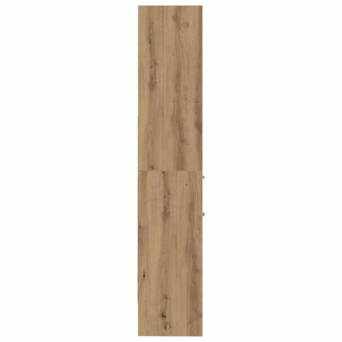 Dulap pentru cărți stejar artizanal 40 x 35 x 180 cm - WALTI WALTI