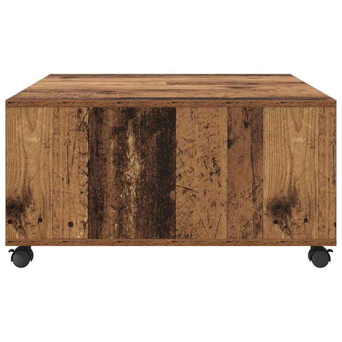 Masă de cafea Lemn vechi 75 x 75 x 38 cm Lemn compozit - WALTI WALTI