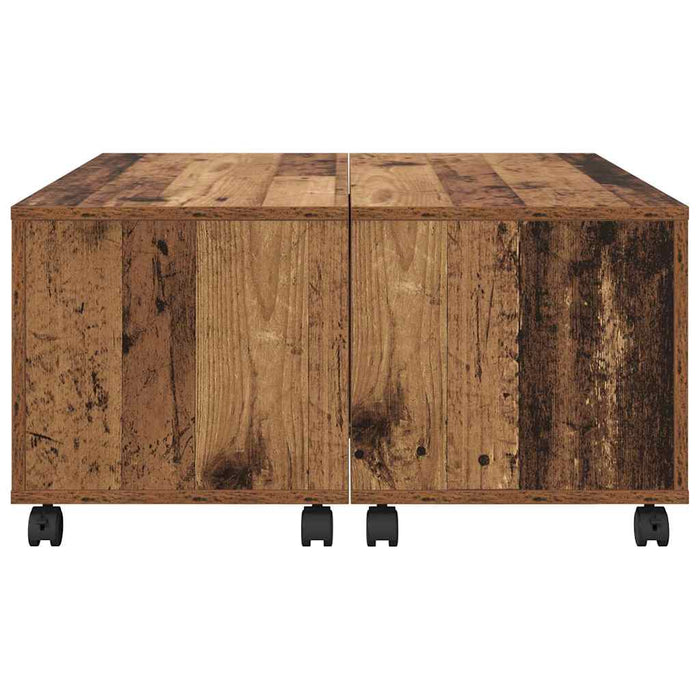Masă de cafea Lemn vechi 75 x 75 x 38 cm Lemn compozit - WALTI WALTI
