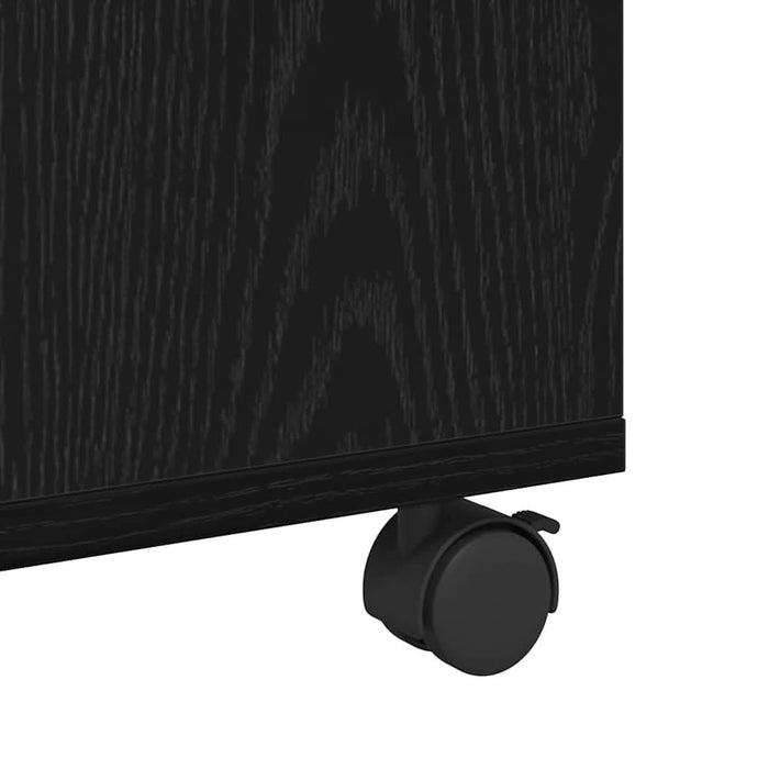 Masă de cafea Stejar negru 75 x 75 x 38 cm Lemn compozit - WALTI WALTI