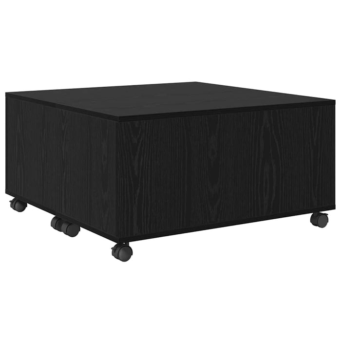 Masă de cafea Stejar negru 75 x 75 x 38 cm Lemn compozit - WALTI WALTI