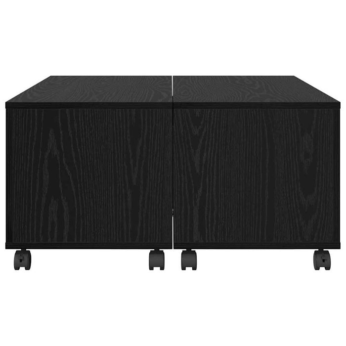 Masă de cafea Stejar negru 75 x 75 x 38 cm Lemn compozit - WALTI WALTI