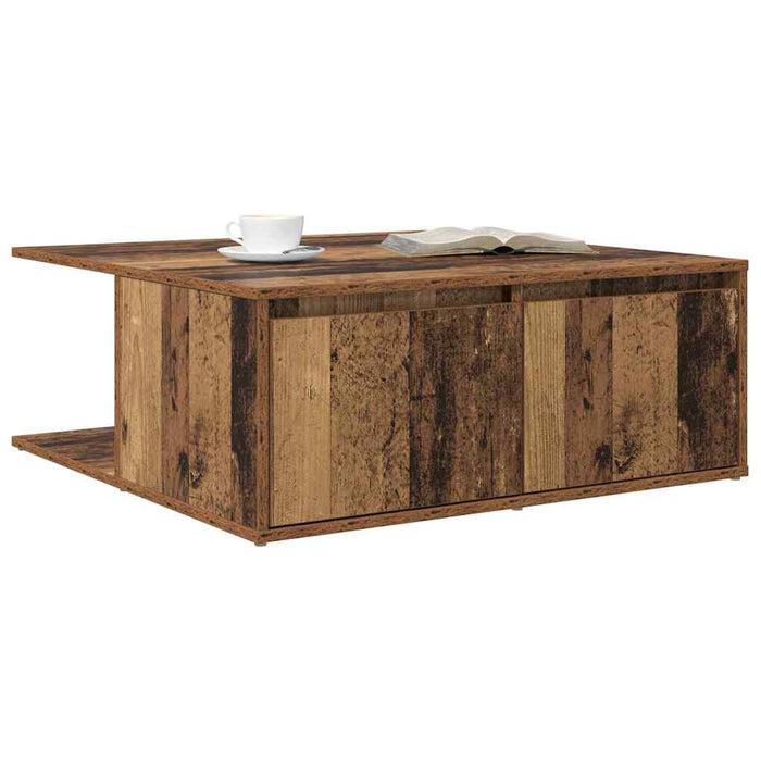 Masă de cafea Lemn vechi 80 x 80 x 31 cm Lemn compozit - WALTI WALTI