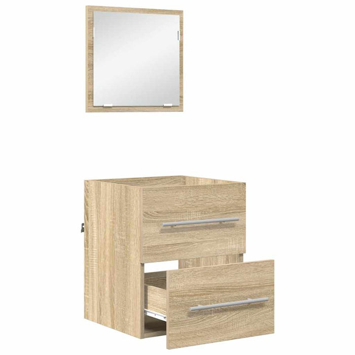 Dulap de Baie cu sertar 41 x 38.5 x 48 cm Lemn compozit - WALTI WALTI