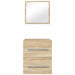Dulap de Baie cu sertar 41 x 38.5 x 48 cm Lemn compozit - WALTI WALTI