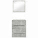 Dulap de Baie cu sertar 41 x 38.5 x 48 cm Lemn compozit - WALTI WALTI