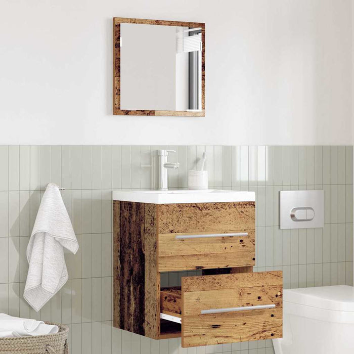 Dulap de Baie cu sertar 41 x 38.5 x 48 cm Lemn compozit - WALTI WALTI
