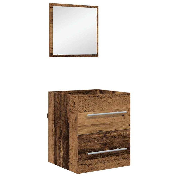 Dulap de Baie cu sertar 41 x 38.5 x 48 cm Lemn compozit - WALTI WALTI