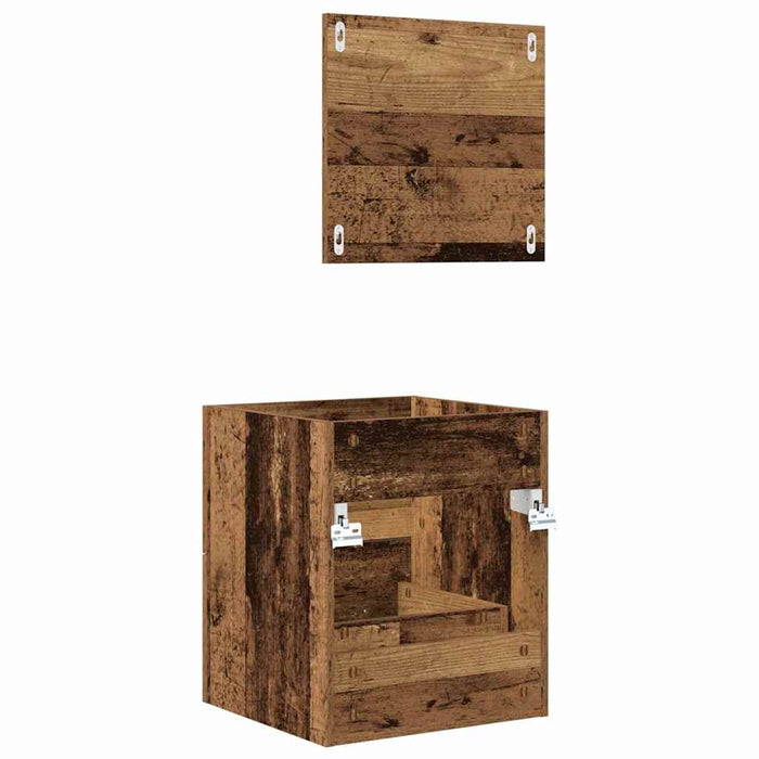 Dulap de Baie cu sertar 41 x 38.5 x 48 cm Lemn compozit - WALTI WALTI