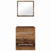 Dulap de Baie cu sertar 41 x 38.5 x 48 cm Lemn compozit - WALTI WALTI