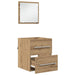 Dulap de Baie cu sertar 41 x 38.5 x 48 cm Lemn compozit - WALTI WALTI